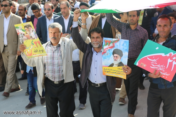 حضور گسترده اصناف و بازاریان در راهپیمایی ۲۲ بهمن+تصاویر